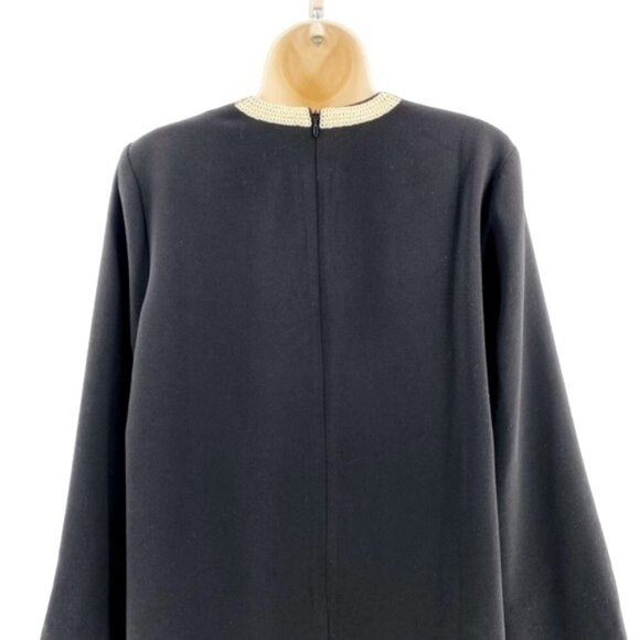 Tuckernuck | NEW Black Bow Jamie Long Sleeve Sequins Mini Dress Size XXS - Picture 9 of 12